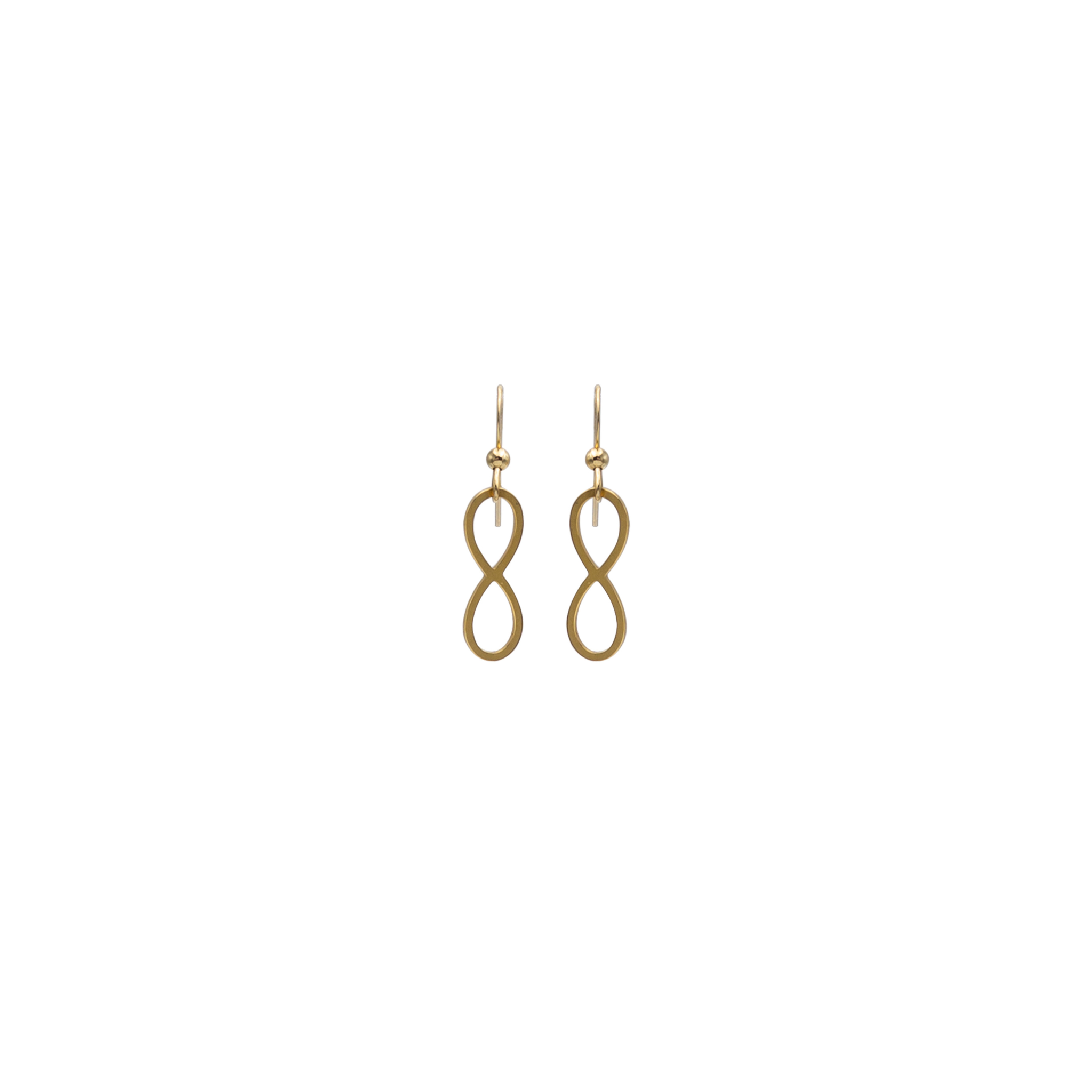 Gold-Filled Infinity Earrings