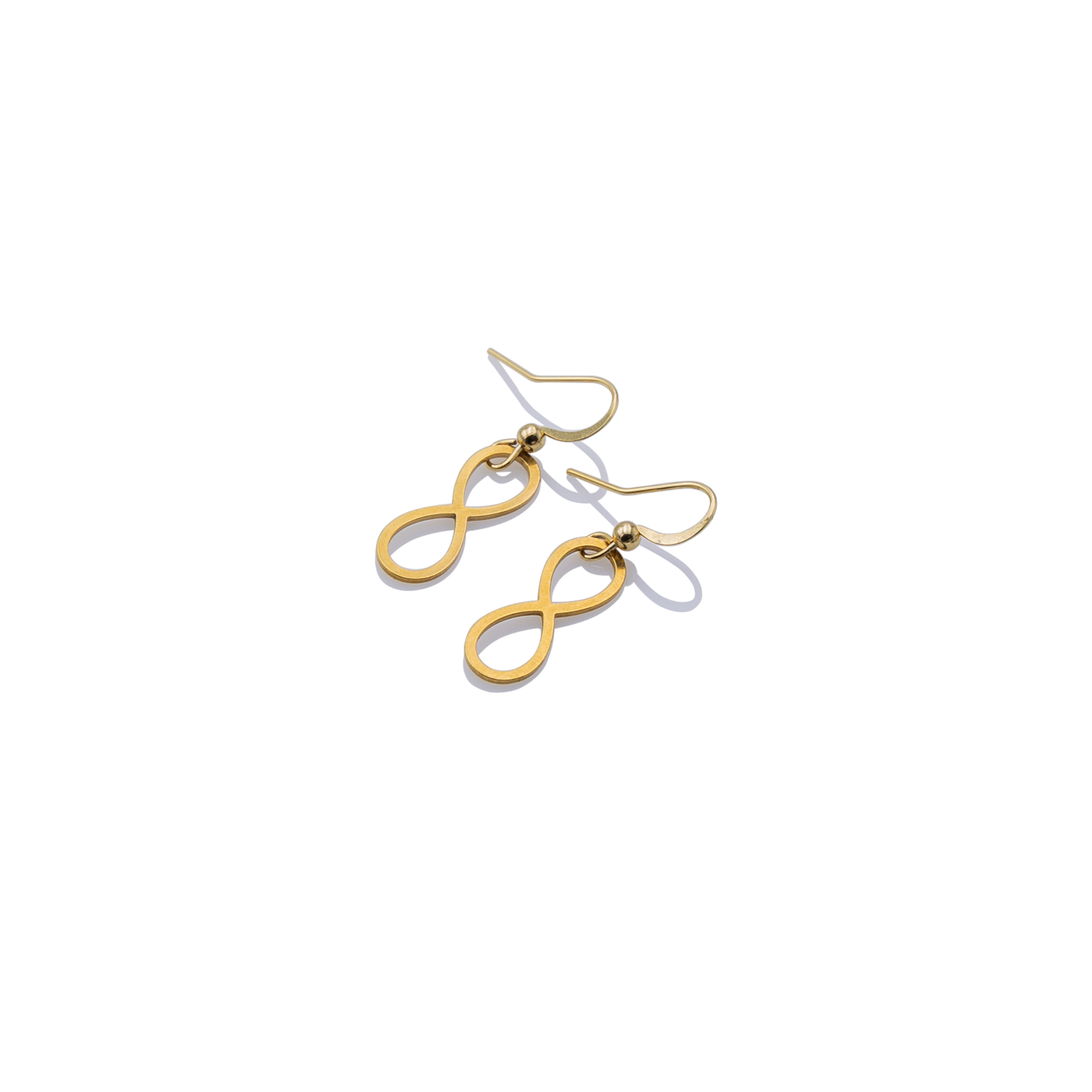 Gold-Filled Infinity Earrings