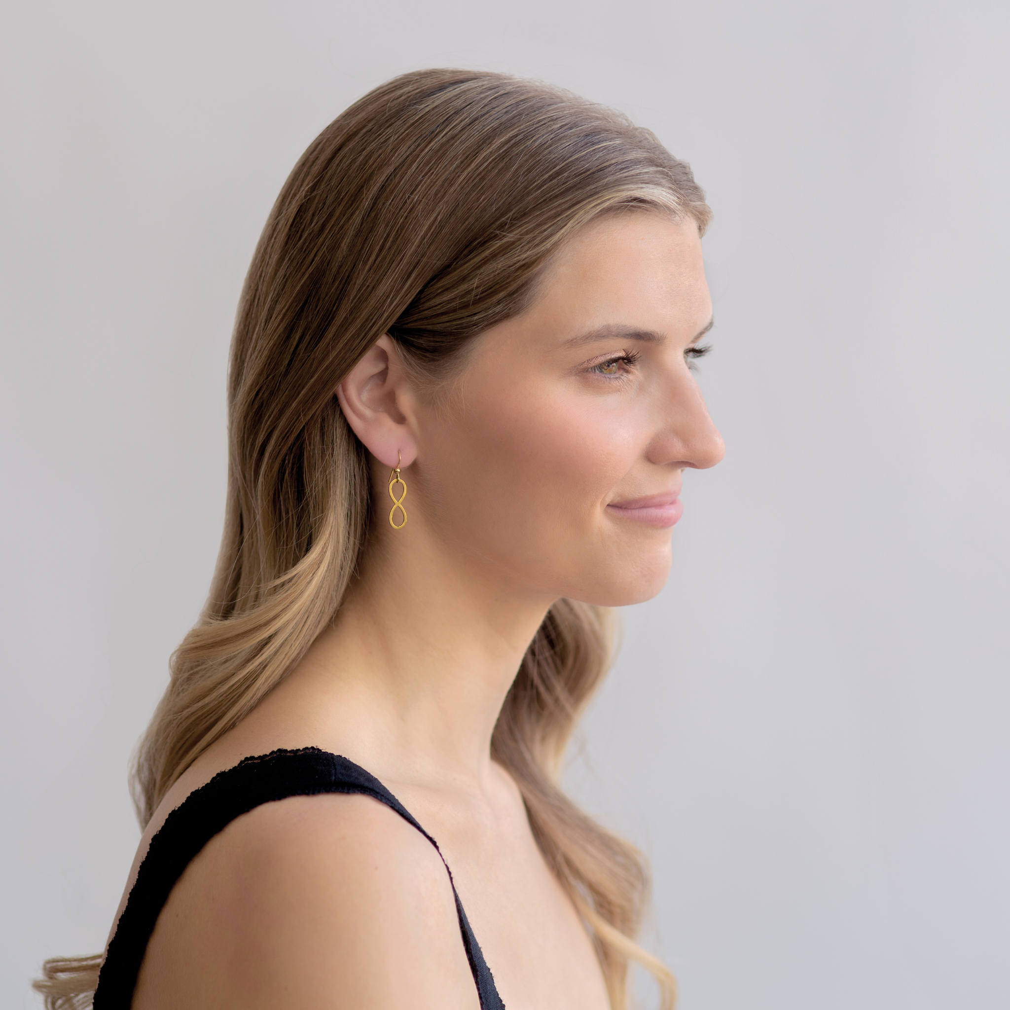 Gold-Filled Infinity Earrings