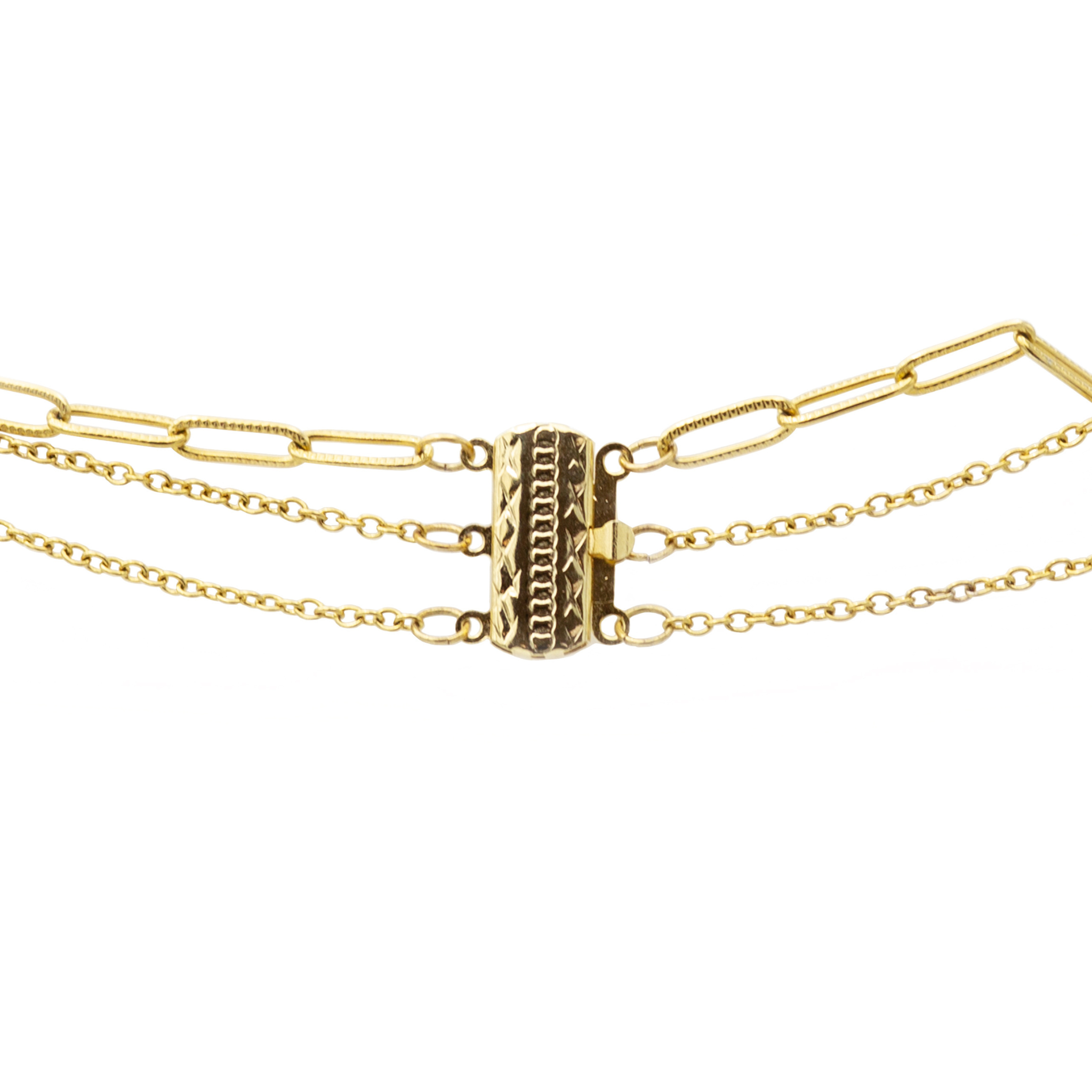 Infinity Paperclip Gold Necklace