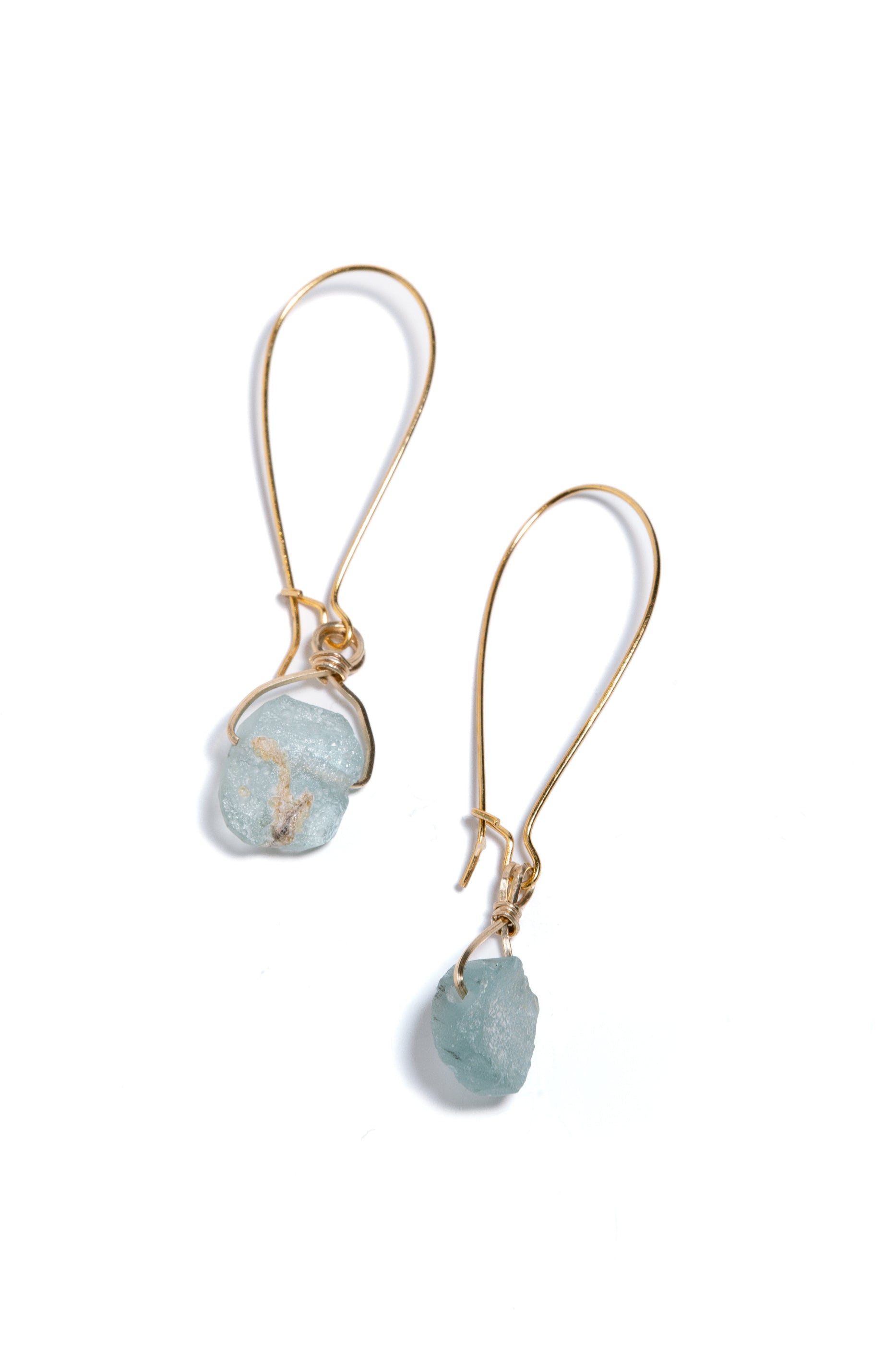 Roman Glass Necklace & Earring Set, 18k Gold Coated