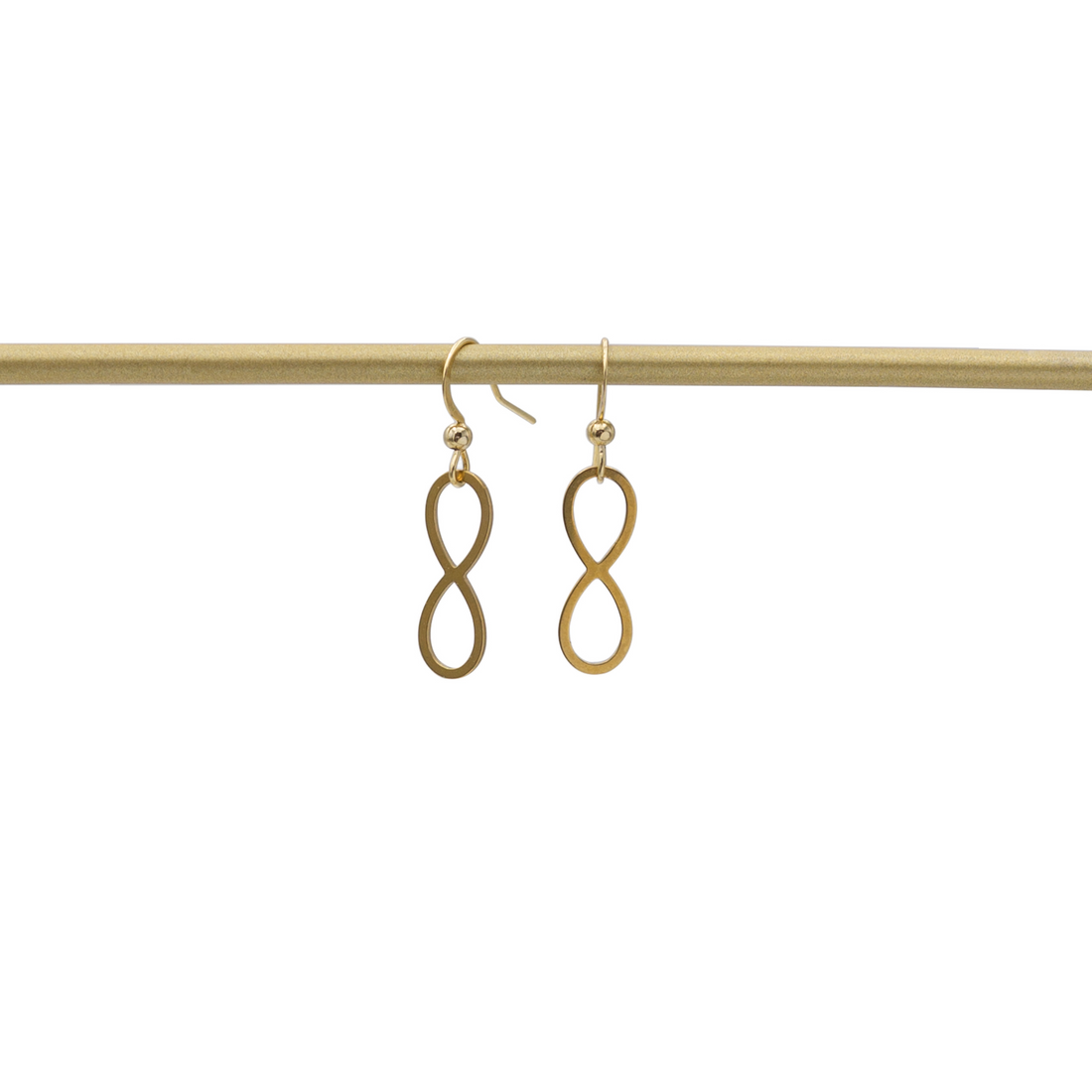 Gold-Filled Infinity Earrings