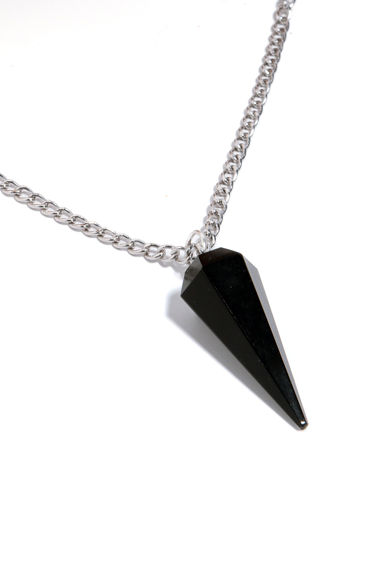 Black Tourmaline Pendant Necklace